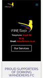 Mobile Screenshot of fbrtaxis.co.uk